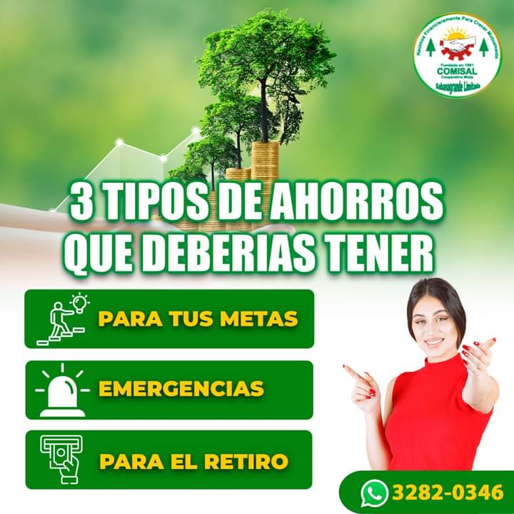 3 tipos de ahorros