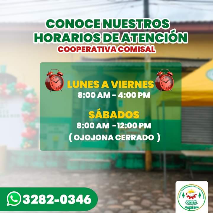 horarios de atencion